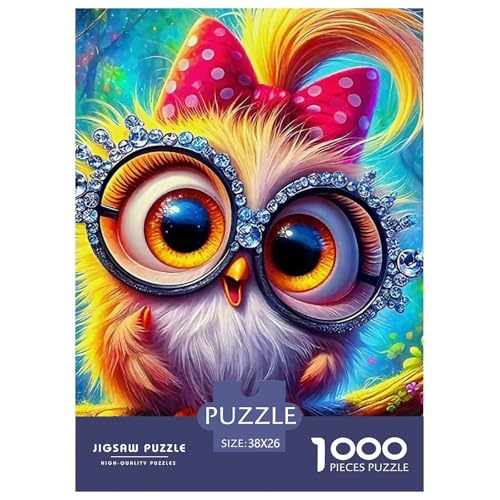 Eule Puzzle 1000 Teile EIN Herausforderndes Rätsel, Bird of Prey Geschenke Für Frauen,Geschenke Für Männer Erwachsenenpuzzle 38x26cm/1000pcs Eule Puzzle 1000 Teile EIN Herausforderndes Rätsel, Bird of Prey Geschenke Für Frauen,Geschenke Für Männer Erwachsenenpuzzle 38x26cm/1000pcs von JCOUSDAEO