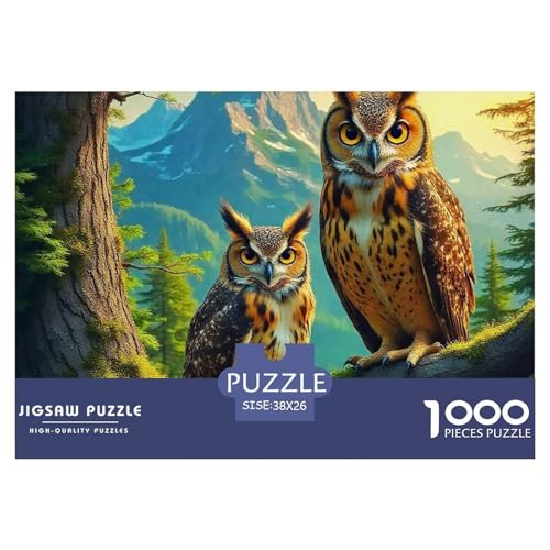 Eule Puzzle 1000 Teile EIN Herausforderndes Rätsel, Bird of Prey Geschicklichkeitsspiel Für Die Ganze Familie, 1000-teilige Puzzles Kinder38x26cm/1000pcs Eule Puzzle 1000 Teile EIN Herausforderndes Rätsel, Bird of Prey Geschicklichkeitsspiel Für Die Ganze Familie, 1000-teilige Puzzles Kinder38x26cm/1000pcs von JCOUSDAEO