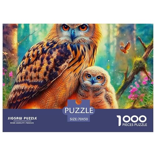 Eule Puzzle 1000 Teile Farbenfrohes Puzzle Für Erwachsene Und Kinder Bird of Prey Puzzles Für Erwachsene Lernspiel Herausforderungsspielzeug Erwachsenenpuzzle 70x50cm/1000pcs Eule Puzzle 1000 Teile Farbenfrohes Puzzle Für Erwachsene Und Kinder Bird of Prey Puzzles Für Erwachsene Lernspiel Herausforderungsspielzeug Erwachsenenpuzzle 70x50cm/1000pcs von JCOUSDAEO