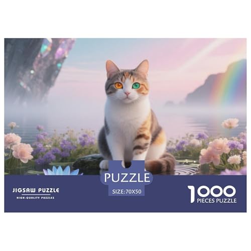Europäisches Kurzhaar Puzzle 1000 Pieces Puzzle for Men and Women Haustier Katze Puzzle Games for The Whole for Women, Gifts for Men for Children from 14 Years70x50cm/1000pcs Europäisches Kurzhaar Puzzle 1000 Pieces Puzzle for Men and Women Haustier Katze Puzzle Games for The Whole for Women, Gifts for Men for Children from 14 Years70x50cm/1000pcs von JCOUSDAEO