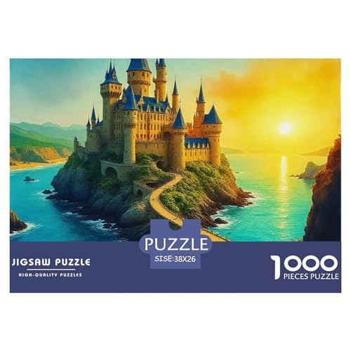 Fantastische Architektur 1000 Teile Puzzle EIN Herausforderndes Rätsel, Schöne Häuser Geschicklichkeitsspiel Für Die Ganze Familie, 1000-teilige Puzzles Kinder38x26cm/1000pcs von JCOUSDAEO