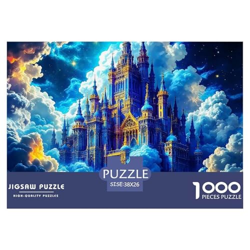 Fantastische Architektur 1000 Teile Puzzle Farbenfrohes Puzzle Für Erwachsene Und Kinder Schöne Häuser Puzzles Für Erwachsene Lernspiel Herausforderungsspielzeug Erwachsenenpuzzle 38x26cm von JCOUSDAEO