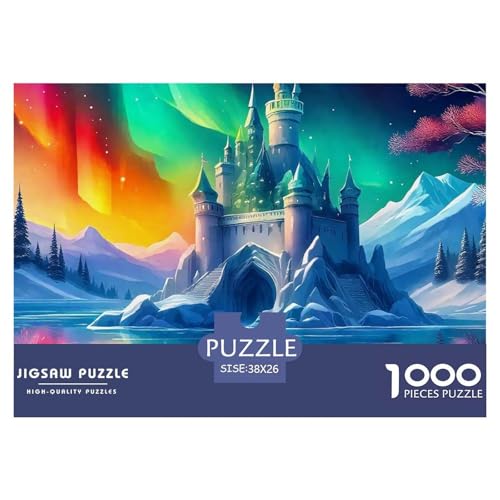 Fantastische Architektur 1000-teilige Puzzles EIN Herausforderndes Rätsel, Schöne Häuser Geschicklichkeitsspiel Für Die Ganze Familie, Erwachsenenpuzzle 38x26cm/1000pcs von JCOUSDAEO