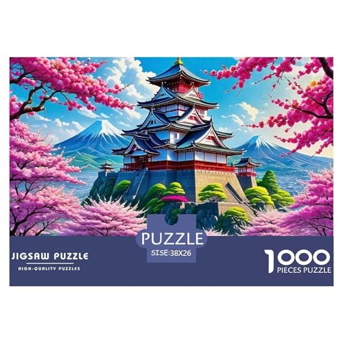 Fantastische Architektur 1000-teilige Puzzles EIN Herausforderndes Rätsel, Schöne Häuser Geschicklichkeitsspiel Für Die Ganze Familie, Kinder38x26cm/1000pcs von JCOUSDAEO