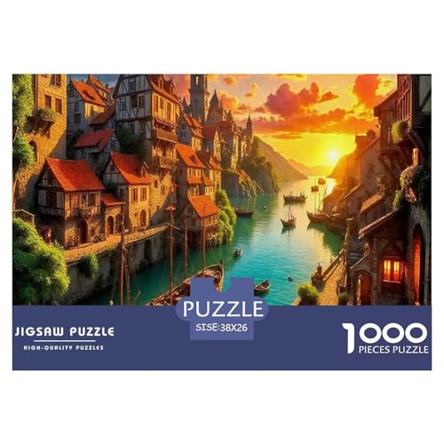 Fantastische Architektur 1000-teilige Puzzles EIN Herausforderndes Rätsel, Schöne Häuser Puzzles Für Erwachsene Lernspiel Herausforderungsspielzeug Kinder38x26cm/1000pcs Fantastische Architektur 1000-teilige Puzzles EIN Herausforderndes Rätsel, Schöne Häuser Puzzles Für Erwachsene Lernspiel Herausforderungsspielzeug Kinder38x26cm/1000pcs von JCOUSDAEO