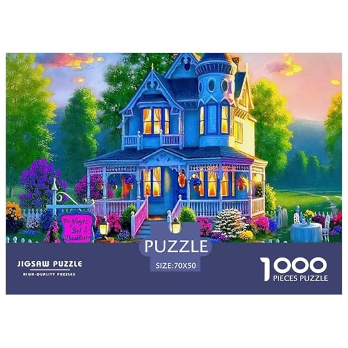 Fantastische Architektur 1000-teilige Puzzles Klassische Puzzles Schwer Für Erwachsene Und Kinder Schöne Häuser Puzzles Für Erwachsene Lernspiel Herausforderungsspielzeug Erwachsenenpuzzle Ab 14 Jahr von JCOUSDAEO