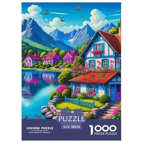 Fantastische Architektur Puzzle 1000 Teile EIN Herausforderndes Rätsel, Schöne Häuser Geschenke Für Frauen,Geschenke Für Männer 1000-teilige Puzzles Kinder38x26cm/1000pcs Fantastische Architektur Puzzle 1000 Teile EIN Herausforderndes Rätsel, Schöne Häuser Geschenke Für Frauen,Geschenke Für Männer 1000-teilige Puzzles Kinder38x26cm/1000pcs von JCOUSDAEO