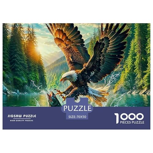 Fliegender Adler 1000 Teile Puzzle EIN Herausforderndes Rätsel, Raptor Geschenke Für Frauen,Geschenke Für Männer 1000-teilige Puzzles Kinder70x50cm/1000pcs Fliegender Adler 1000 Teile Puzzle EIN Herausforderndes Rätsel, Raptor Geschenke Für Frauen,Geschenke Für Männer 1000-teilige Puzzles Kinder70x50cm/1000pcs von JCOUSDAEO