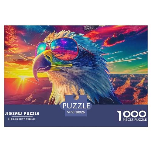 Fliegender Adler 1000 Teile Puzzle Farbenfrohes Puzzle Für Erwachsene Und Kinder Raptor Geschicklichkeitsspiel Für Die Ganze Familie, 1000-teilige Puzzles38x26cm/1000pcs Fliegender Adler 1000 Teile Puzzle Farbenfrohes Puzzle Für Erwachsene Und Kinder Raptor Geschicklichkeitsspiel Für Die Ganze Familie, 1000-teilige Puzzles38x26cm/1000pcs von JCOUSDAEO