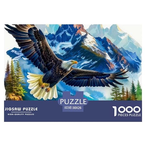Fliegender Adler 1000-teilige Puzzles EIN Herausforderndes Rätsel, Raptor Geschicklichkeitsspiel Für Die Ganze Familie, Kinder38x26cm/1000pcs Fliegender Adler 1000-teilige Puzzles EIN Herausforderndes Rätsel, Raptor Geschicklichkeitsspiel Für Die Ganze Familie, Kinder38x26cm/1000pcs von JCOUSDAEO