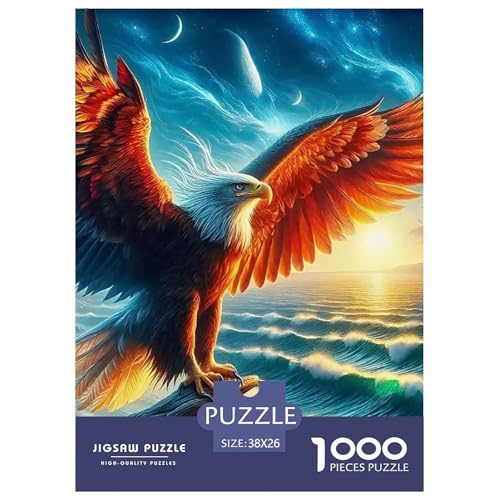 Fliegender Adler Puzzle 1000 Teile EIN Herausforderndes Rätsel, Raptor Geschicklichkeitsspiel Für Die Ganze Familie, 1000-teilige Puzzles Kinder38x26cm/1000pcs Fliegender Adler Puzzle 1000 Teile EIN Herausforderndes Rätsel, Raptor Geschicklichkeitsspiel Für Die Ganze Familie, 1000-teilige Puzzles Kinder38x26cm/1000pcs von JCOUSDAEO