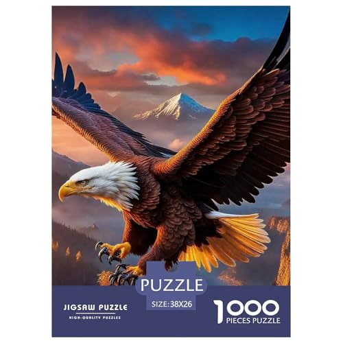 Fliegender Adler Puzzle 1000 Teile Farbenfrohes Puzzle Für Erwachsene Und Kinder Raptor Puzzles Für Erwachsene Lernspiel Herausforderungsspielzeug 1000-teilige Puzzles38x26cm/1000pcs Fliegender Adler Puzzle 1000 Teile Farbenfrohes Puzzle Für Erwachsene Und Kinder Raptor Puzzles Für Erwachsene Lernspiel Herausforderungsspielzeug 1000-teilige Puzzles38x26cm/1000pcs von JCOUSDAEO