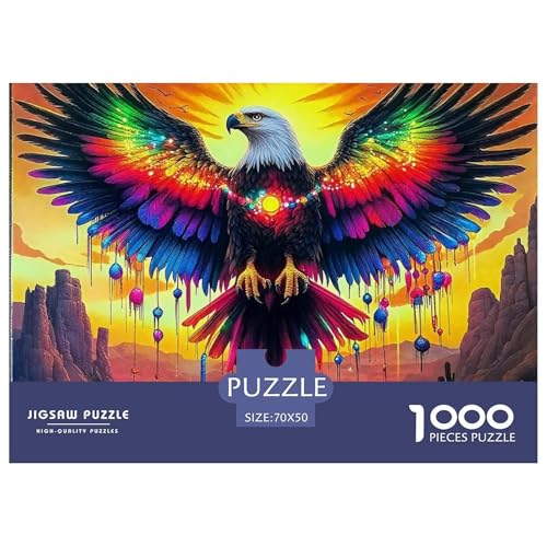 Fliegender Adler Puzzle 1000 Teile Farbenfrohes Puzzle Für Erwachsene Und Kinder Raptor Puzzles Für Erwachsene Lernspiel Herausforderungsspielzeug 1000-teilige Puzzles70x50cm/1000pcs Fliegender Adler Puzzle 1000 Teile Farbenfrohes Puzzle Für Erwachsene Und Kinder Raptor Puzzles Für Erwachsene Lernspiel Herausforderungsspielzeug 1000-teilige Puzzles70x50cm/1000pcs von JCOUSDAEO