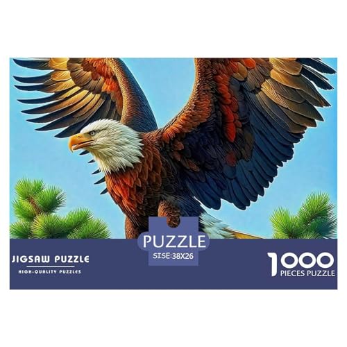Fliegender Adler Puzzle 1000 Teile Farbenfrohes Puzzle Für Erwachsene Und Kinder Raptor Puzzles Für Erwachsene Lernspiel Herausforderungsspielzeug Erwachsenenpuzzle 38x26cm/1000pcs Fliegender Adler Puzzle 1000 Teile Farbenfrohes Puzzle Für Erwachsene Und Kinder Raptor Puzzles Für Erwachsene Lernspiel Herausforderungsspielzeug Erwachsenenpuzzle 38x26cm/1000pcs von JCOUSDAEO