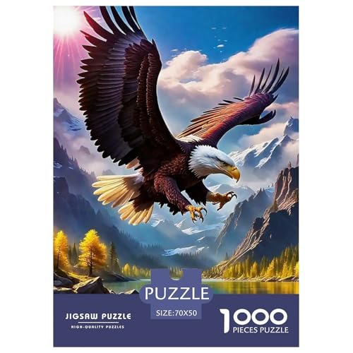 Fliegender Adler Puzzle 1000 Teile Klassische Puzzles Schwer Für Erwachsene Und Kinder Raptor Puzzles Für Erwachsene Lernspiel Herausforderungsspielzeug Erwachsenenpuzzle 70x50cm/1000pcs Fliegender Adler Puzzle 1000 Teile Klassische Puzzles Schwer Für Erwachsene Und Kinder Raptor Puzzles Für Erwachsene Lernspiel Herausforderungsspielzeug Erwachsenenpuzzle 70x50cm/1000pcs von JCOUSDAEO