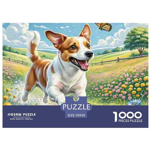 Glatter Fuchs-Dackel Puzzle 1000 Pieces A Challenging Puzzle Süße Haustiere Puzzle Games for The Whole for Women, Gifts for Men for Older Children70x50cm/1000pcs Glatter Fuchs-Dackel Puzzle 1000 Pieces A Challenging Puzzle Süße Haustiere Puzzle Games for The Whole for Women, Gifts for Men for Older Children70x50cm/1000pcs von JCOUSDAEO