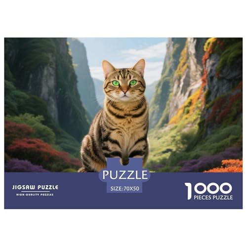 Hauskatze 1000 Piece Puzzle Puzzle for Men and Women Hübsches Haustierkatzen Puzzles for Adults and Children Gifts for Women, Gifts for Men for Children from 14 Years70x50cm/1000pcs Hauskatze 1000 Piece Puzzle Puzzle for Men and Women Hübsches Haustierkatzen Puzzles for Adults and Children Gifts for Women, Gifts for Men for Children from 14 Years70x50cm/1000pcs von JCOUSDAEO