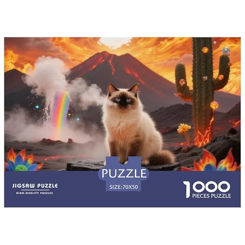 Himalaya Katze Puzzle 1000 Pieces A Challenging Puzzle Haustier Katze Puzzles for Adults and Children Gifts for Women, Gifts for Men for Children from 14 Years70x50cm/1000pcs Himalaya Katze Puzzle 1000 Pieces A Challenging Puzzle Haustier Katze Puzzles for Adults and Children Gifts for Women, Gifts for Men for Children from 14 Years70x50cm/1000pcs von JCOUSDAEO