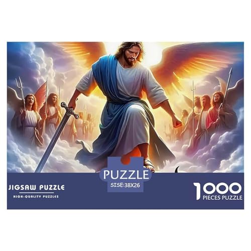Jesus - Religion 1000 Teile Puzzle EIN Herausforderndes Rätsel, Geschenke Für Frauen,Geschenke Für Männer Erwachsenenpuzzle Ab 14 Jahren38x26cm/1000pcs Jesus - Religion 1000 Teile Puzzle EIN Herausforderndes Rätsel, Geschenke Für Frauen,Geschenke Für Männer Erwachsenenpuzzle Ab 14 Jahren38x26cm/1000pcs von JCOUSDAEO
