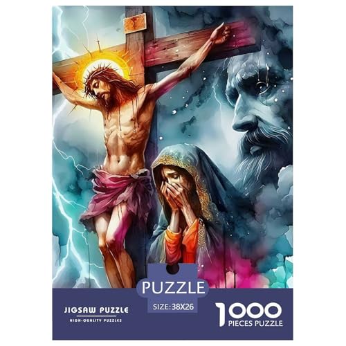 Jesus - Religion 1000 Teile Puzzle EIN Herausforderndes Rätsel, Geschenke Für Frauen,Geschenke Für Männer Erwachsenenpuzzle Ab 14 Jahren38x26cm/1000pcs Jesus - Religion 1000 Teile Puzzle EIN Herausforderndes Rätsel, Geschenke Für Frauen,Geschenke Für Männer Erwachsenenpuzzle Ab 14 Jahren38x26cm/1000pcs von JCOUSDAEO