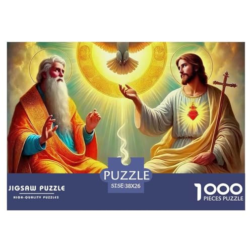 Jesus - Religion 1000 Teile Puzzle EIN Herausforderndes Rätsel, Geschenke Für Frauen,Geschenke Für Männer Erwachsenenpuzzle Ab 14 Jahren38x26cm/1000pcs Jesus - Religion 1000 Teile Puzzle EIN Herausforderndes Rätsel, Geschenke Für Frauen,Geschenke Für Männer Erwachsenenpuzzle Ab 14 Jahren38x26cm/1000pcs von JCOUSDAEO