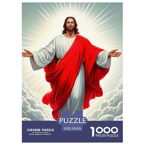 Jesus - Religion 1000 Teile Puzzle EIN Herausforderndes Rätsel, Geschenke Für Frauen,Geschenke Für Männer Erwachsenenpuzzle Ab 14 Jahren70x50cm/1000pcs Jesus - Religion 1000 Teile Puzzle EIN Herausforderndes Rätsel, Geschenke Für Frauen,Geschenke Für Männer Erwachsenenpuzzle Ab 14 Jahren70x50cm/1000pcs von JCOUSDAEO