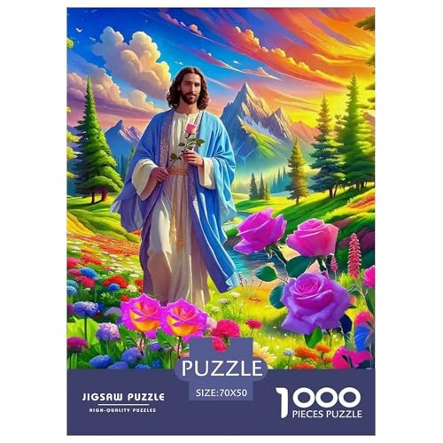 Jesus - Religion 1000 Teile Puzzle EIN Herausforderndes Rätsel, Geschenke Für Frauen,Geschenke Für Männer Erwachsenenpuzzle Ab 14 Jahren70x50cm/1000pcs Jesus - Religion 1000 Teile Puzzle EIN Herausforderndes Rätsel, Geschenke Für Frauen,Geschenke Für Männer Erwachsenenpuzzle Ab 14 Jahren70x50cm/1000pcs von JCOUSDAEO