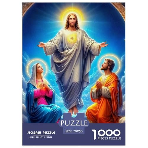 Jesus - Religion 1000 Teile Puzzle EIN Herausforderndes Rätsel, Geschenke Für Frauen,Geschenke Für Männer Erwachsenenpuzzle Ab 14 Jahren70x50cm/1000pcs Jesus - Religion 1000 Teile Puzzle EIN Herausforderndes Rätsel, Geschenke Für Frauen,Geschenke Für Männer Erwachsenenpuzzle Ab 14 Jahren70x50cm/1000pcs von JCOUSDAEO
