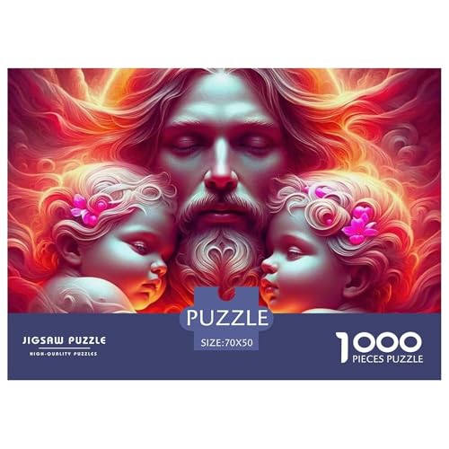 Jesus - Religion 1000 Teile Puzzle EIN Herausforderndes Rätsel, Geschenke Für Frauen,Geschenke Für Männer Erwachsenenpuzzle Ab 14 Jahren70x50cm/1000pcs Jesus - Religion 1000 Teile Puzzle EIN Herausforderndes Rätsel, Geschenke Für Frauen,Geschenke Für Männer Erwachsenenpuzzle Ab 14 Jahren70x50cm/1000pcs von JCOUSDAEO