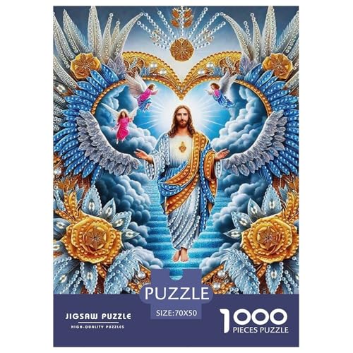 Jesus - Religion 1000 Teile Puzzle EIN Herausforderndes Rätsel, Puzzles Für Erwachsene Lernspiel Herausforderungsspielzeug Erwachsenenpuzzle70x50cm/1000pcs Jesus - Religion 1000 Teile Puzzle EIN Herausforderndes Rätsel, Puzzles Für Erwachsene Lernspiel Herausforderungsspielzeug Erwachsenenpuzzle70x50cm/1000pcs von JCOUSDAEO