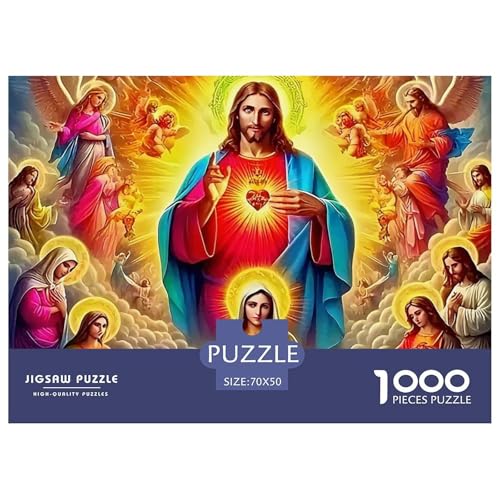 Jesus - Religion 1000 Teile Puzzle EIN Herausforderndes Rätsel, Puzzles Für Erwachsene Lernspiel Herausforderungsspielzeug Erwachsenenpuzzle70x50cm/1000pcs Jesus - Religion 1000 Teile Puzzle EIN Herausforderndes Rätsel, Puzzles Für Erwachsene Lernspiel Herausforderungsspielzeug Erwachsenenpuzzle70x50cm/1000pcs von JCOUSDAEO