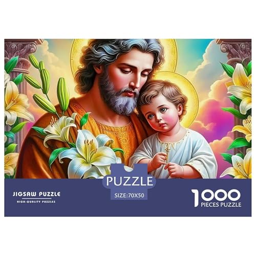 Jesus - Religion 1000 Teile Puzzle Klassische Puzzles Schwer Für Erwachsene Und Kinder Geschenke Für Frauen,Geschenke Für Männer 1000-teilige Puzzles70x50cm/1000pcs Jesus - Religion 1000 Teile Puzzle Klassische Puzzles Schwer Für Erwachsene Und Kinder Geschenke Für Frauen,Geschenke Für Männer 1000-teilige Puzzles70x50cm/1000pcs von JCOUSDAEO