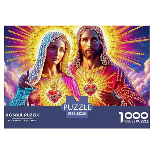 Jesus - Religion 1000 Teile Puzzle Klassische Puzzles Schwer Für Erwachsene Und Kinder Geschicklichkeitsspiel Für Die Ganze Familie,buntes Legespiel 1000-teilige Puzzles38x26cm/1000pcs Jesus - Religion 1000 Teile Puzzle Klassische Puzzles Schwer Für Erwachsene Und Kinder Geschicklichkeitsspiel Für Die Ganze Familie,buntes Legespiel 1000-teilige Puzzles38x26cm/1000pcs von JCOUSDAEO