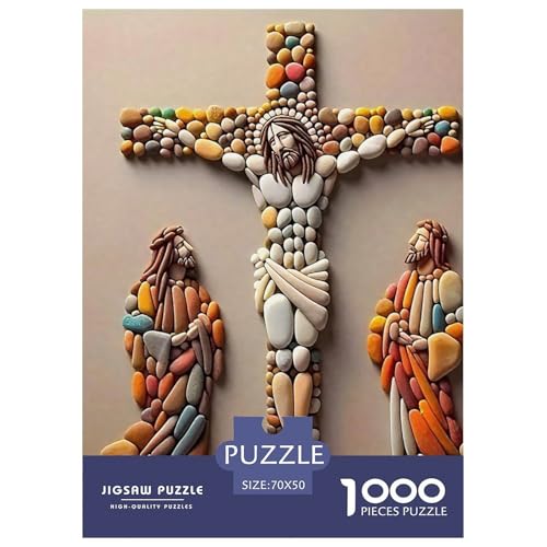 Jesus - Religion 1000 Teile Puzzle Klassische Puzzles Schwer Für Erwachsene Und Kinder Geschicklichkeitsspiel Für Die Ganze Familie,buntes Legespiel Erwachsenenpuzzle70x50cm/1000pcs Jesus - Religion 1000 Teile Puzzle Klassische Puzzles Schwer Für Erwachsene Und Kinder Geschicklichkeitsspiel Für Die Ganze Familie,buntes Legespiel Erwachsenenpuzzle70x50cm/1000pcs von JCOUSDAEO