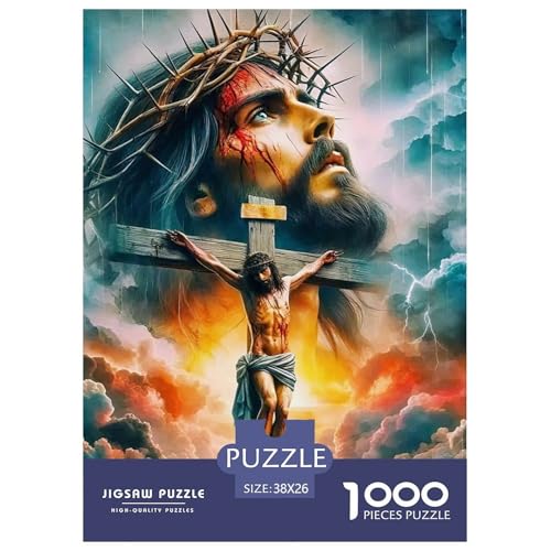 Jesus - Religion 1000-teilige Puzzles EIN Herausforderndes Rätsel, Geschenke Für Frauen,Geschenke Für Männer Erwachsenenpuzzle Ab 14 Jahren38x26cm/1000pcs Jesus - Religion 1000-teilige Puzzles EIN Herausforderndes Rätsel, Geschenke Für Frauen,Geschenke Für Männer Erwachsenenpuzzle Ab 14 Jahren38x26cm/1000pcs von JCOUSDAEO