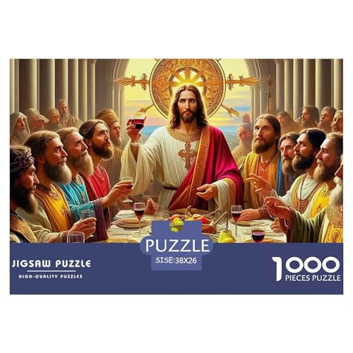 Jesus - Religion 1000-teilige Puzzles EIN Herausforderndes Rätsel, Geschenke Für Frauen,Geschenke Für Männer Erwachsenenpuzzle Ab 14 Jahren38x26cm/1000pcs Jesus - Religion 1000-teilige Puzzles EIN Herausforderndes Rätsel, Geschenke Für Frauen,Geschenke Für Männer Erwachsenenpuzzle Ab 14 Jahren38x26cm/1000pcs von JCOUSDAEO
