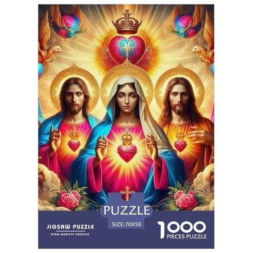 Jesus - Religion 1000-teilige Puzzles EIN Herausforderndes Rätsel, Geschenke Für Frauen,Geschenke Für Männer Erwachsenenpuzzle Ab 14 Jahren70x50cm/1000pcs Jesus - Religion 1000-teilige Puzzles EIN Herausforderndes Rätsel, Geschenke Für Frauen,Geschenke Für Männer Erwachsenenpuzzle Ab 14 Jahren70x50cm/1000pcs von JCOUSDAEO