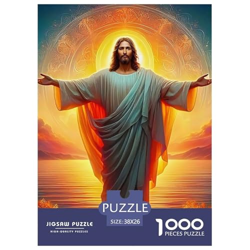 Jesus - Religion 1000-teilige Puzzles EIN Herausforderndes Rätsel, Puzzles Für Erwachsene Lernspiel Herausforderungsspielzeug Erwachsenenpuzzle Ab 14 Jahren38x26cm/1000pcs Jesus - Religion 1000-teilige Puzzles EIN Herausforderndes Rätsel, Puzzles Für Erwachsene Lernspiel Herausforderungsspielzeug Erwachsenenpuzzle Ab 14 Jahren38x26cm/1000pcs von JCOUSDAEO