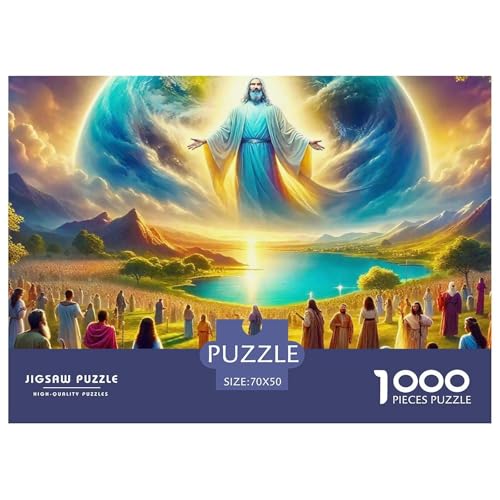 Jesus - Religion 1000-teilige Puzzles EIN Herausforderndes Rätsel, Puzzles Für Erwachsene Lernspiel Herausforderungsspielzeug Erwachsenenpuzzle Ab 14 Jahren70x50cm/1000pcs Jesus - Religion 1000-teilige Puzzles EIN Herausforderndes Rätsel, Puzzles Für Erwachsene Lernspiel Herausforderungsspielzeug Erwachsenenpuzzle Ab 14 Jahren70x50cm/1000pcs von JCOUSDAEO