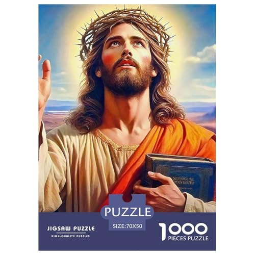 Jesus - Religion 1000-teilige Puzzles EIN Herausforderndes Rätsel, Puzzles Für Erwachsene Lernspiel Herausforderungsspielzeug Erwachsenenpuzzle Ab 14 Jahren70x50cm/1000pcs Jesus - Religion 1000-teilige Puzzles EIN Herausforderndes Rätsel, Puzzles Für Erwachsene Lernspiel Herausforderungsspielzeug Erwachsenenpuzzle Ab 14 Jahren70x50cm/1000pcs von JCOUSDAEO