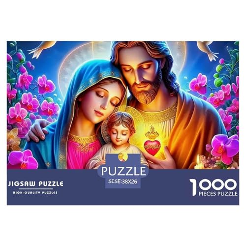 Jesus - Religion 1000-teilige Puzzles EIN Herausforderndes Rätsel, Puzzles Für Erwachsene Lernspiel Herausforderungsspielzeug Kinder38x26cm/1000pcs Jesus - Religion 1000-teilige Puzzles EIN Herausforderndes Rätsel, Puzzles Für Erwachsene Lernspiel Herausforderungsspielzeug Kinder38x26cm/1000pcs von JCOUSDAEO