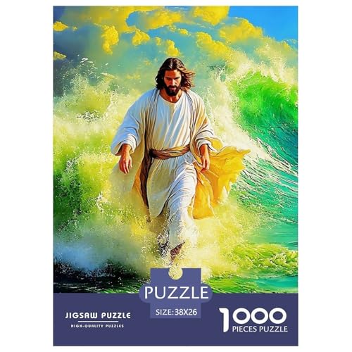 Jesus - Religion 1000-teilige Puzzles EIN Herausforderndes Rätsel, Puzzles Für Erwachsene Lernspiel Herausforderungsspielzeug Kinder38x26cm/1000pcs Jesus - Religion 1000-teilige Puzzles EIN Herausforderndes Rätsel, Puzzles Für Erwachsene Lernspiel Herausforderungsspielzeug Kinder38x26cm/1000pcs von JCOUSDAEO