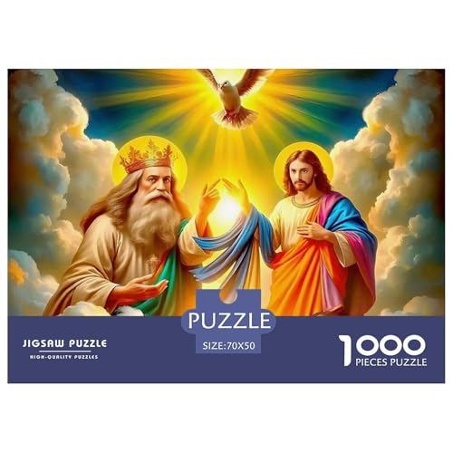 Jesus - Religion 1000-teilige Puzzles EIN Herausforderndes Rätsel, Puzzles Für Erwachsene Lernspiel Herausforderungsspielzeug Kinder70x50cm/1000pcs Jesus - Religion 1000-teilige Puzzles EIN Herausforderndes Rätsel, Puzzles Für Erwachsene Lernspiel Herausforderungsspielzeug Kinder70x50cm/1000pcs von JCOUSDAEO
