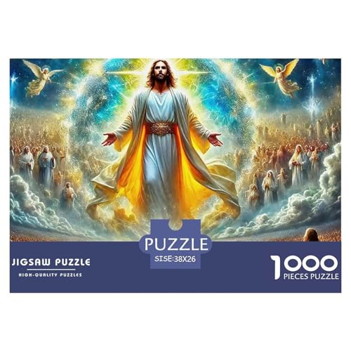 Jesus - Religion 1000-teilige Puzzles Farbenfrohes Puzzle Für Erwachsene Und Kinder Geschicklichkeitsspiel Für Die Ganze Familie,buntes Legespiel Erwachsenenpuzzle38x26cm/1000pcs Jesus - Religion 1000-teilige Puzzles Farbenfrohes Puzzle Für Erwachsene Und Kinder Geschicklichkeitsspiel Für Die Ganze Familie,buntes Legespiel Erwachsenenpuzzle38x26cm/1000pcs von JCOUSDAEO