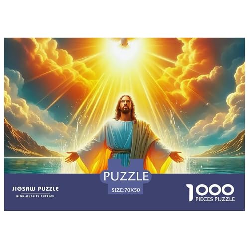 Jesus - Religion 1000-teilige Puzzles Farbenfrohes Puzzle Für Erwachsene Und Kinder Geschicklichkeitsspiel Für Die Ganze Familie,buntes Legespiel Erwachsenenpuzzle70x50cm/1000pcs Jesus - Religion 1000-teilige Puzzles Farbenfrohes Puzzle Für Erwachsene Und Kinder Geschicklichkeitsspiel Für Die Ganze Familie,buntes Legespiel Erwachsenenpuzzle70x50cm/1000pcs von JCOUSDAEO