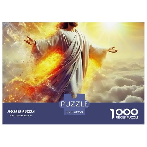 Jesus - Religion 1000-teilige Puzzles Farbenfrohes Puzzle Für Erwachsene Und Kinder Geschicklichkeitsspiel Für Die Ganze Familie,buntes Legespiel70x50cm/1000pcs Jesus - Religion 1000-teilige Puzzles Farbenfrohes Puzzle Für Erwachsene Und Kinder Geschicklichkeitsspiel Für Die Ganze Familie,buntes Legespiel70x50cm/1000pcs von JCOUSDAEO