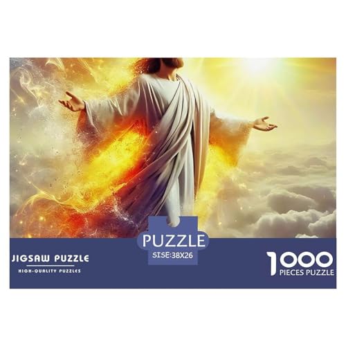 Jesus - Religion 1000-teilige Puzzles Farbenfrohes Puzzle Für Erwachsene Und Kinder Puzzles Für Erwachsene Lernspiel Herausforderungsspielzeug38x26cm/1000pcs Jesus - Religion 1000-teilige Puzzles Farbenfrohes Puzzle Für Erwachsene Und Kinder Puzzles Für Erwachsene Lernspiel Herausforderungsspielzeug38x26cm/1000pcs von JCOUSDAEO