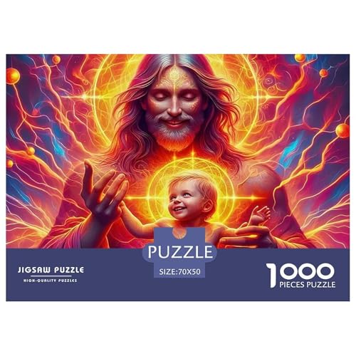 Jesus - Religion 1000-teilige Puzzles Farbenfrohes Puzzle Für Erwachsene Und Kinder Puzzles Für Erwachsene Lernspiel Herausforderungsspielzeug70x50cm/1000pcs Jesus - Religion 1000-teilige Puzzles Farbenfrohes Puzzle Für Erwachsene Und Kinder Puzzles Für Erwachsene Lernspiel Herausforderungsspielzeug70x50cm/1000pcs von JCOUSDAEO