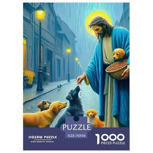 Jesus - Religion Puzzle 1000 Teile EIN Herausforderndes Rätsel, Geschenke Für Frauen,Geschenke Für Männer Erwachsenenpuzzle Ab 14 Jahren70x50cm/1000pcs Jesus - Religion Puzzle 1000 Teile EIN Herausforderndes Rätsel, Geschenke Für Frauen,Geschenke Für Männer Erwachsenenpuzzle Ab 14 Jahren70x50cm/1000pcs von JCOUSDAEO