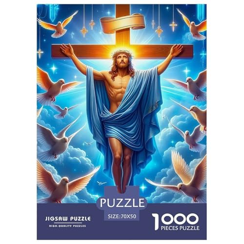 Jesus - Religion Puzzle 1000 Teile EIN Herausforderndes Rätsel, Geschenke Für Frauen,Geschenke Für Männer Erwachsenenpuzzle Ab 14 Jahren70x50cm/1000pcs Jesus - Religion Puzzle 1000 Teile EIN Herausforderndes Rätsel, Geschenke Für Frauen,Geschenke Für Männer Erwachsenenpuzzle Ab 14 Jahren70x50cm/1000pcs von JCOUSDAEO